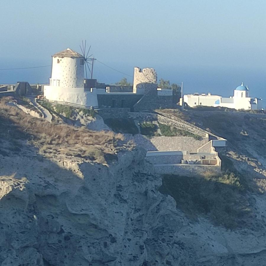 Aegean Sea View House In Traditional Village Megalochori  Buitenkant foto